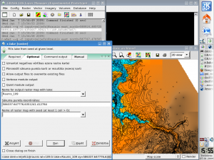 GRASS 6.4 WxPython GUI