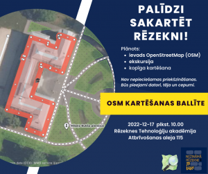 OSM mapping party Rēzekne